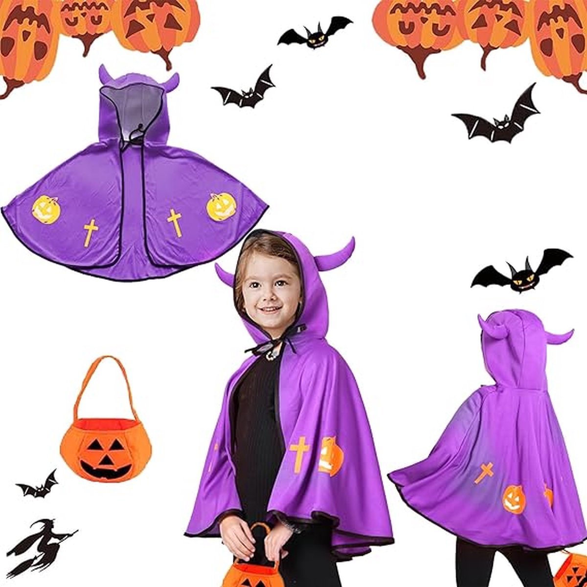 Solacis Halloween Decoratie - Kostuum - Halloween versiering - Horror - Eng - Must have voor halloween!