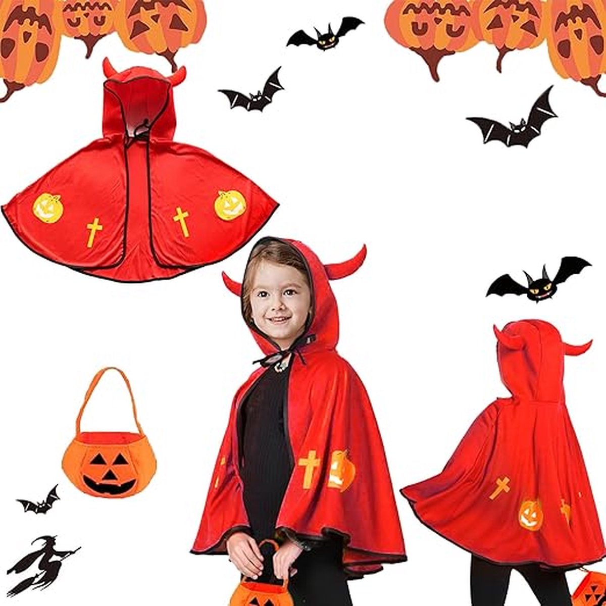 Solacis Halloween Decoratie - Kostuum - Halloween versiering - Horror - Eng - Must have voor halloween!