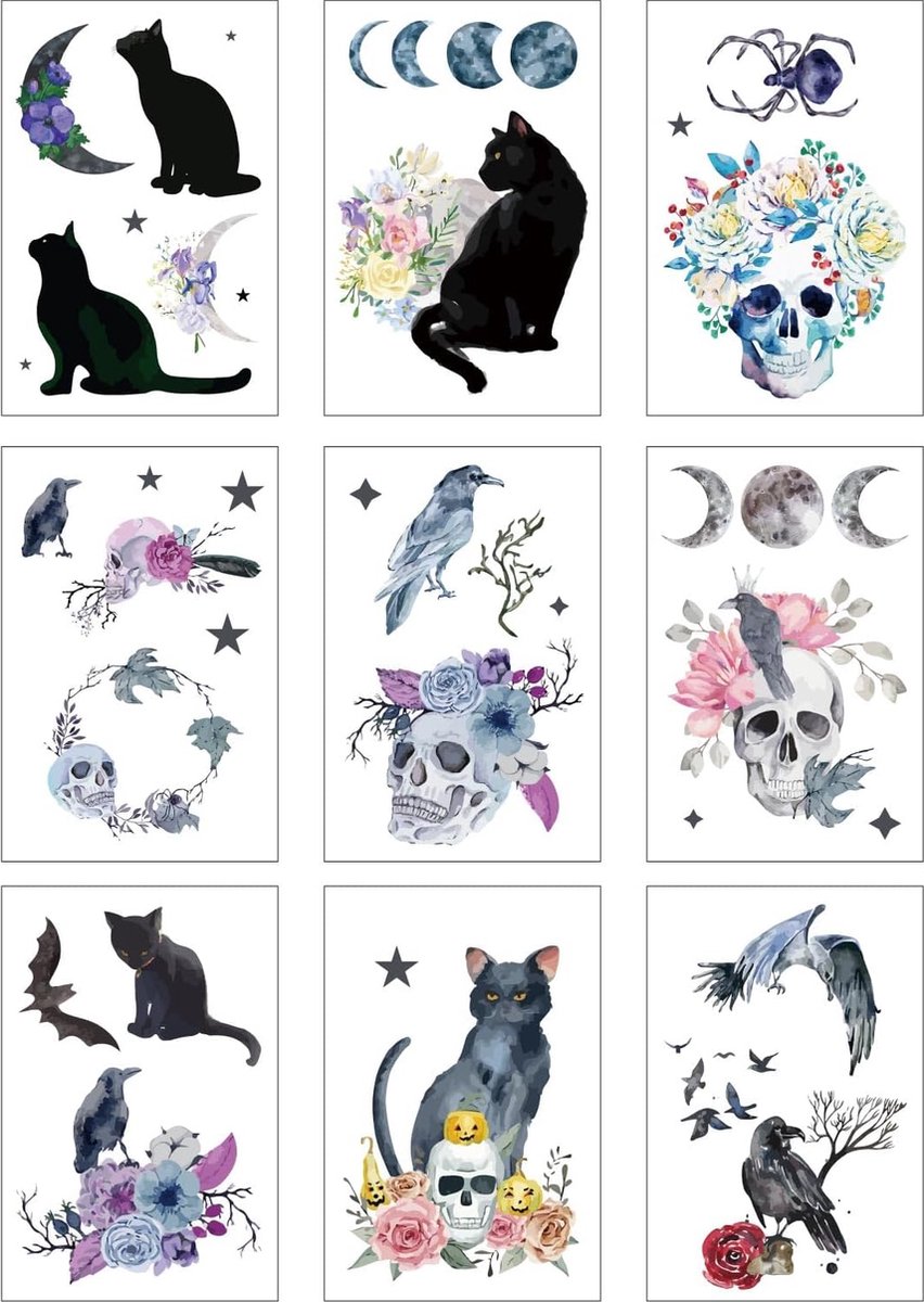 Solacis Halloween Decoratie - Raamsticker - Halloween versiering - Horror - Eng - Must have voor halloween!