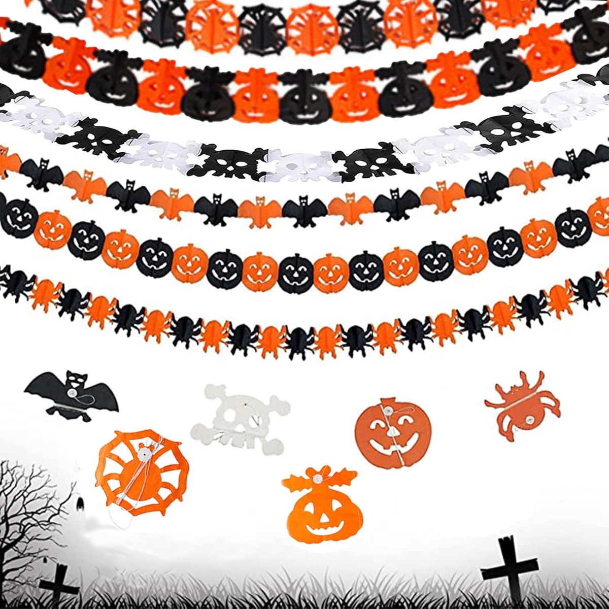 Solacis Halloween Decoratie - Raamsticker - Halloween versiering - Horror - Eng - Must have voor halloween!