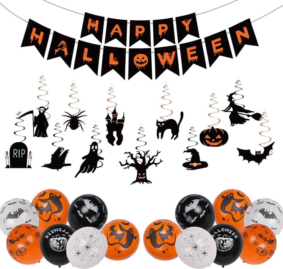 Solacis Halloween Decoratie - Slinger - Halloween versiering - Horror - Eng - Must have voor halloween!