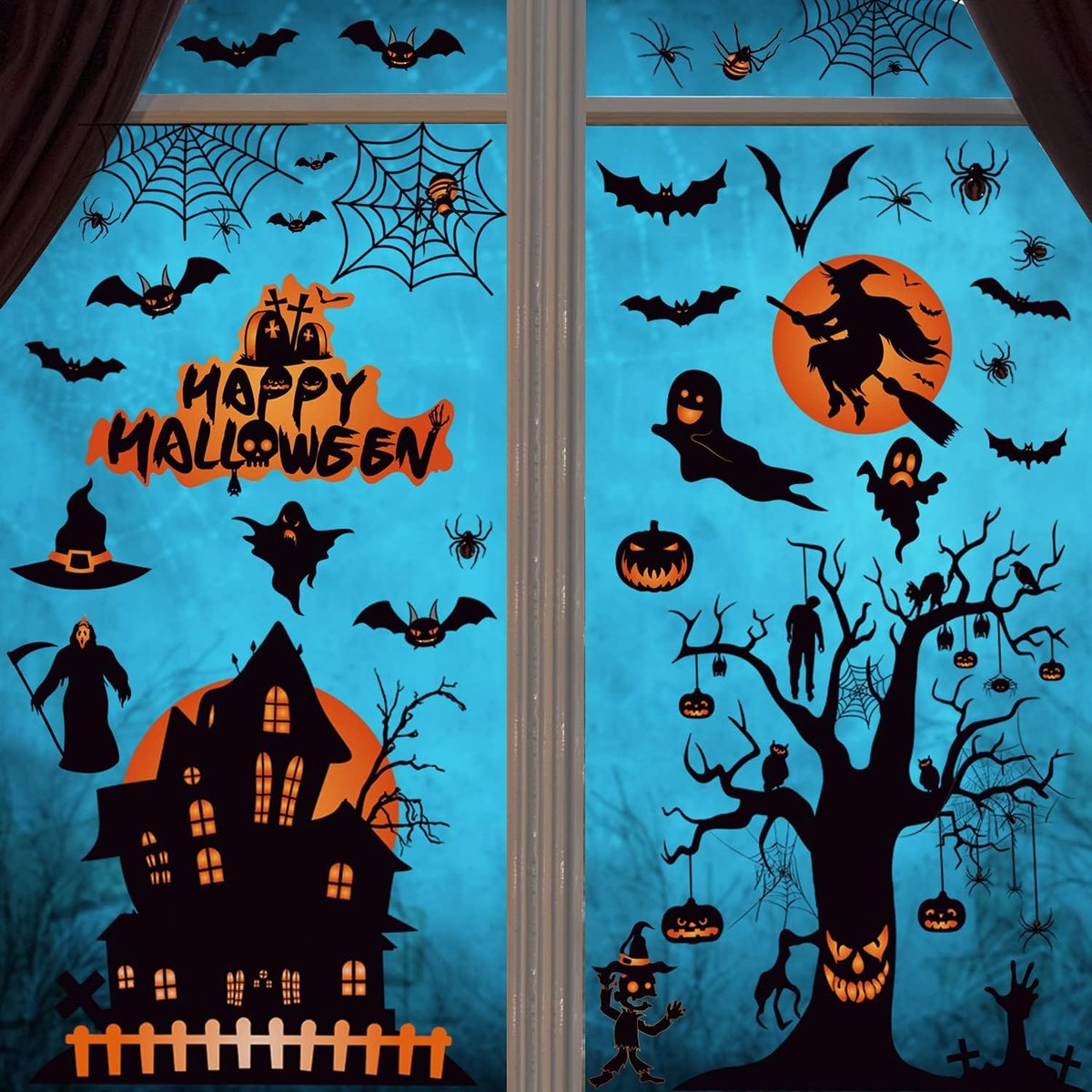 Solacis Halloween Decoratie - Spinnenweb - Halloween versiering - Decoratie buiten - Horror - Eng - Must have voor halloween!