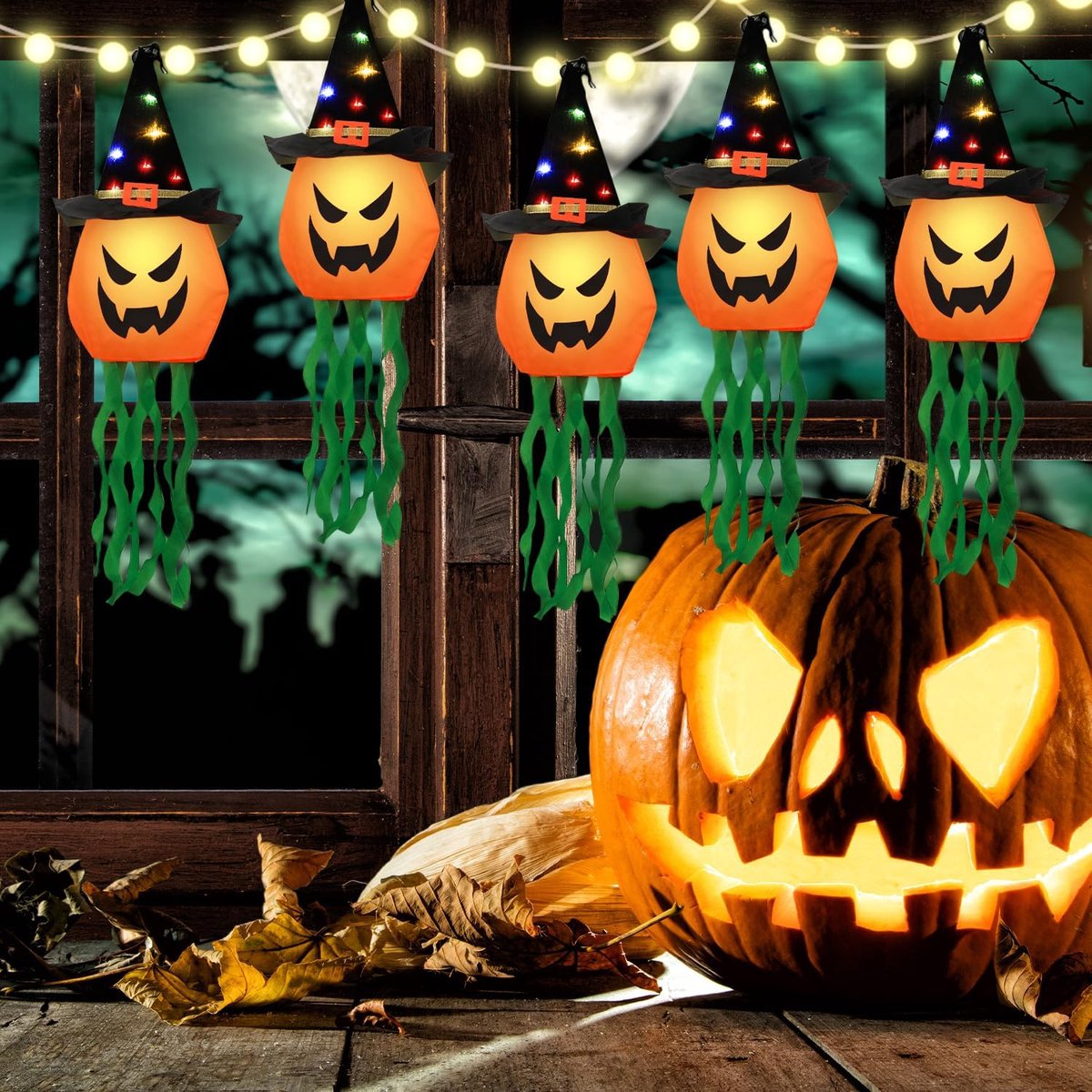 Solacis Halloween Decoratie - Verlichting - Halloween versiering - Horror - Eng - Must have voor halloween!