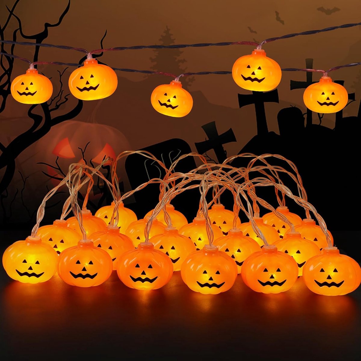 Solacis Halloween Decoratie - Verlichting - Halloween versiering - Horror - Eng - Must have voor halloween!