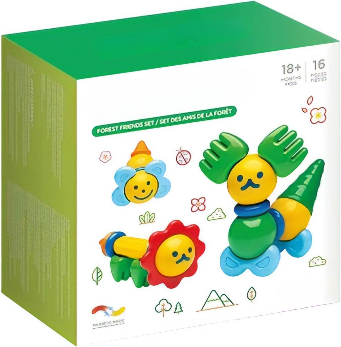 Solacis Magneet speelgoed - Magneetspeelgoed - Magneet speelgoed constructie - Magneet speelgoed bouwen blokken - Must have!