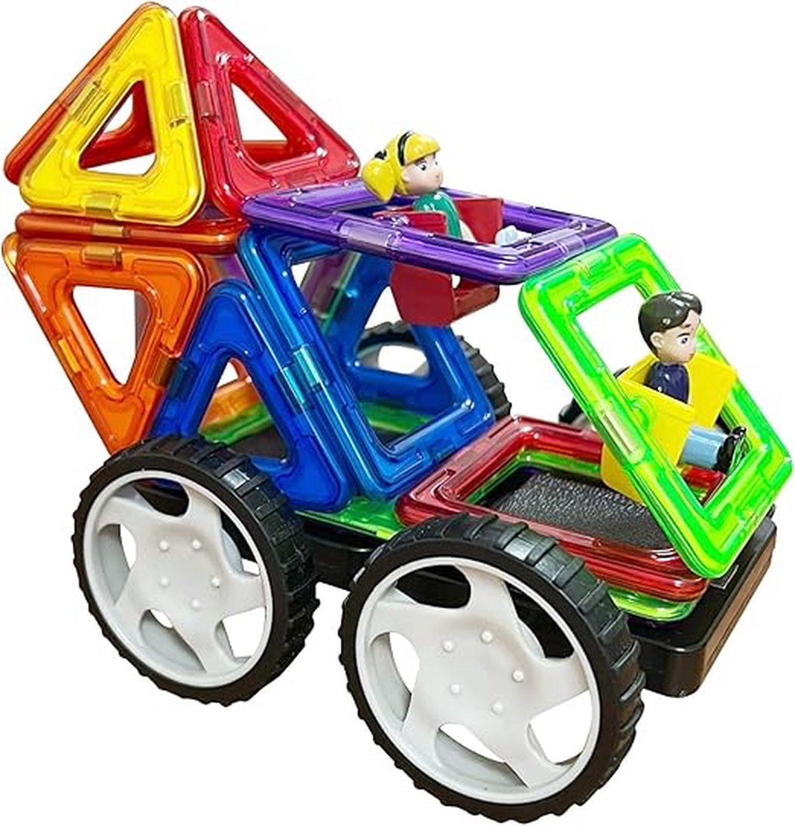 Solacis Magneet speelgoed - Magneetspeelgoed - Magneet speelgoed constructie - Magneet speelgoed bouwen blokken - Must have!