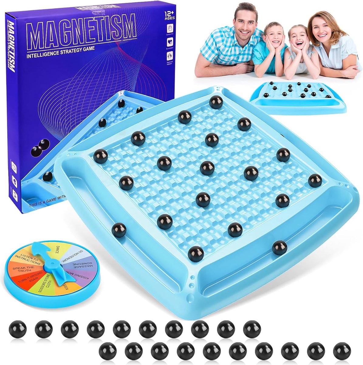 Solacis Magnetisch schaakspel - Magnetisch schaakbord - Reis schaakspel - Schaken - Schaakspel - Must have!