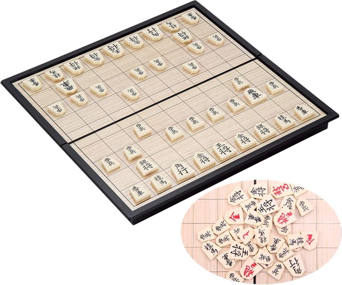 Solacis Magnetisch schaakspel - Magnetisch schaakbord - Reis schaakspel - Schaken - Schaakspel - Must have!