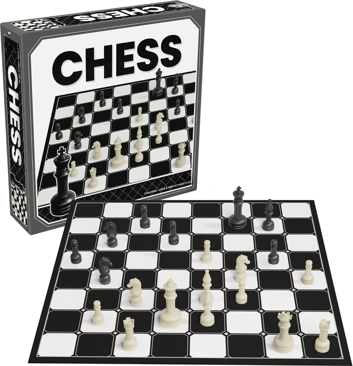 Solacis Magnetisch schaakspel - Magnetisch schaakbord - Reis schaakspel - Schaken - Schaakspel - Must have!