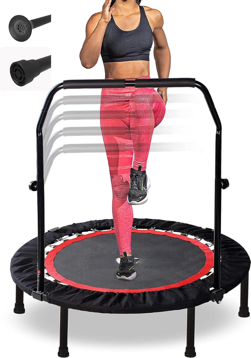 Solacis Mini trampoline - Fitness trampoline - Kinder trampoline - Mini trampoline volwassenen - Kleine trampoline - Must have!