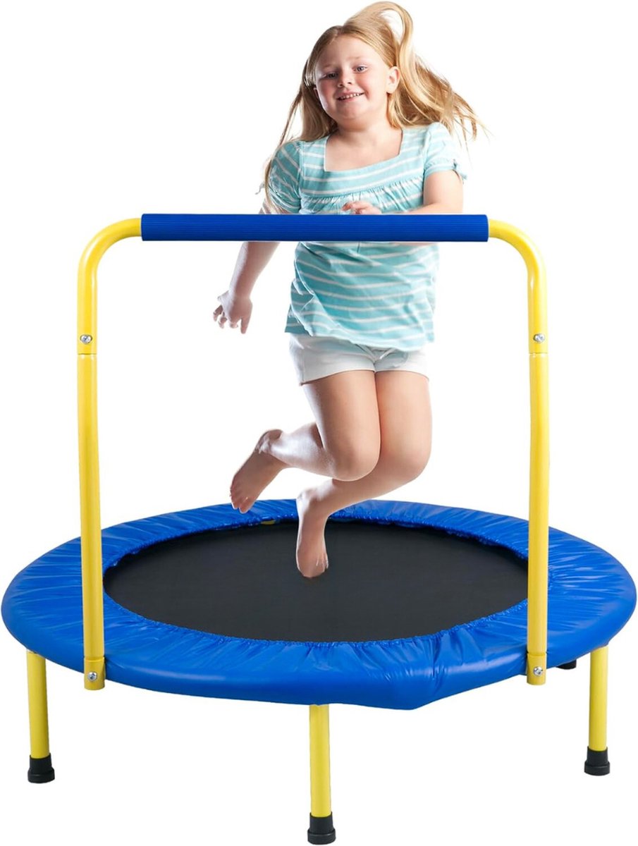 Solacis Mini trampoline - Fitness trampoline - Kinder trampoline - Mini trampoline volwassenen - Kleine trampoline - Must have!