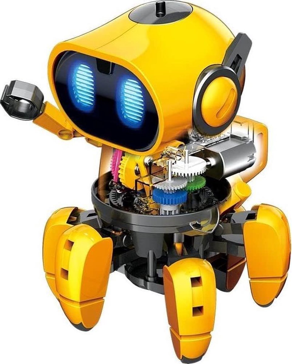   Robot bouwpakket - Educatief Montessori Speelgoed - Experimenteerset - Robot bouwen - Must have voor uw kind!