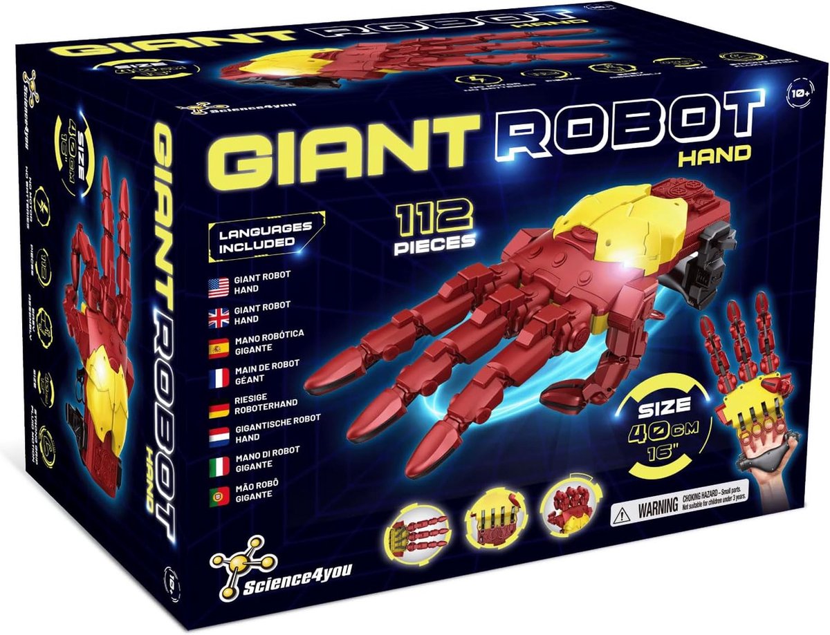   Robot bouwpakket - Educatief Montessori Speelgoed - Experimenteerset - Robot bouwen - Must have voor uw kind!