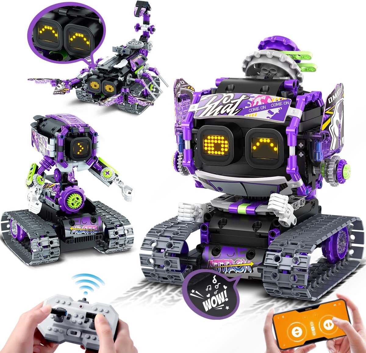  Robot bouwpakket - Educatief Montessori Speelgoed - Experimenteerset - Robot bouwen - Must have voor uw kind!