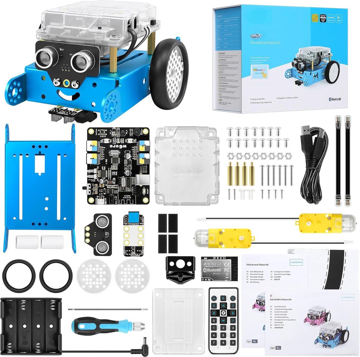   Robot bouwpakket - Educatief Montessori Speelgoed - Experimenteerset - Robot bouwen - Must have voor uw kind!