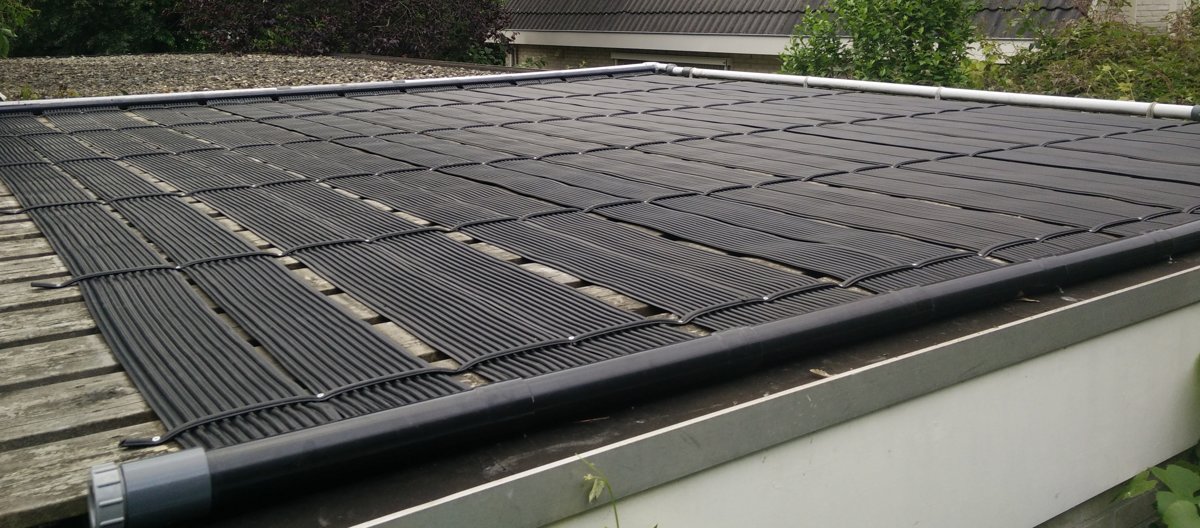 zwembadverwarming 8m2 solar 1.33m x 6.00m