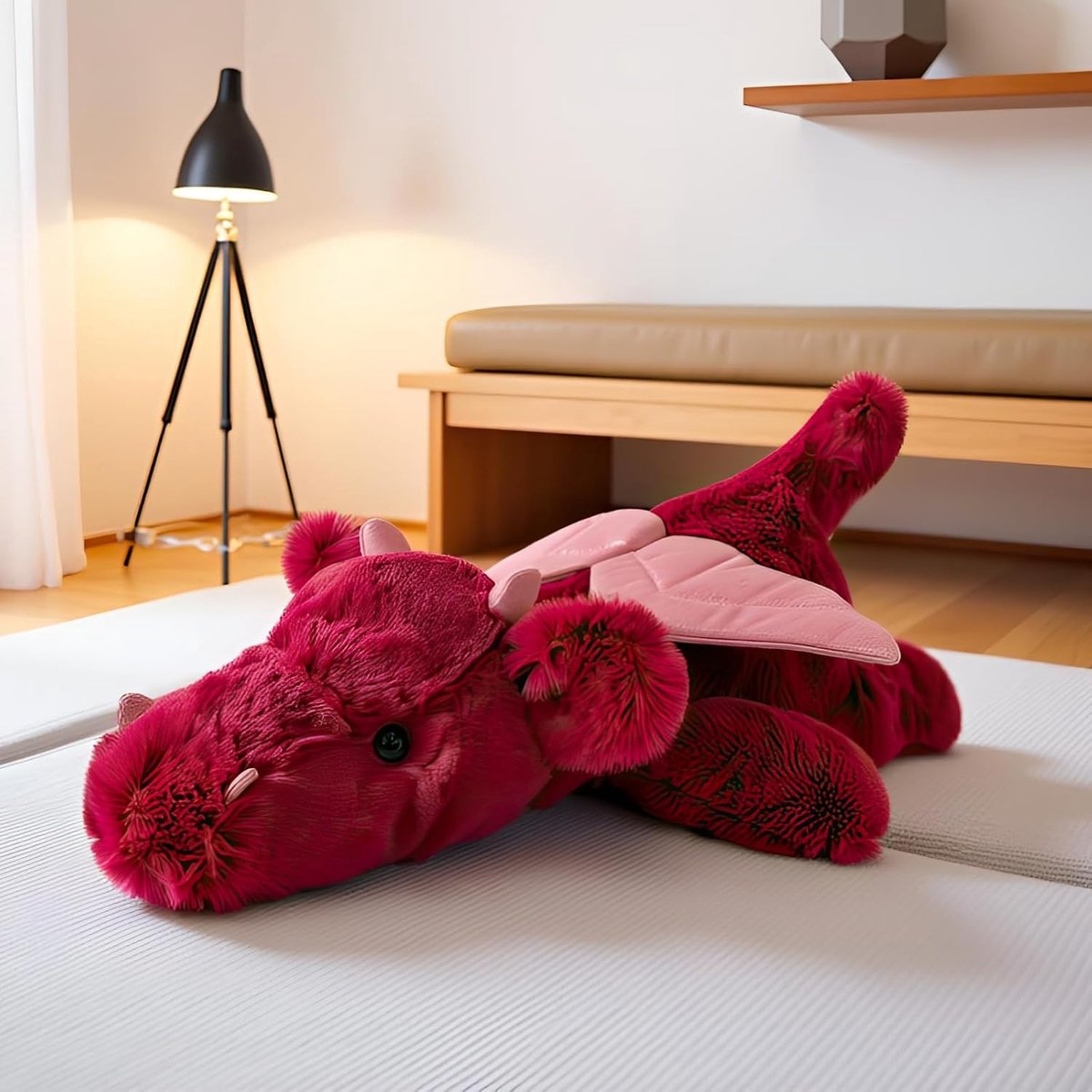 Solene Verzwaringsknuffel - Weighted Stuffed Animal - Verzwaringsknuffel Volwassenen & Kinderen - Zacht Sensorisch Speelgoed 50 cm - Anti-Stress & Ontspannend Kussen - Kalmerend Cadeau Voor Rust & Slaapcomfort