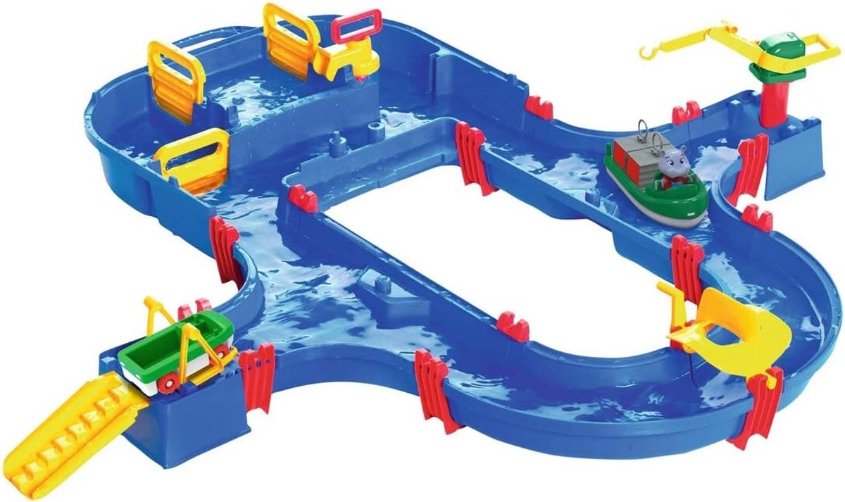 Solene Waterbaan - Waterbaan En Glijbaan Badset – Voor Jongens En Meisjes Van 3 Jaar - Makkelijk Afsluitbaar – Montessori Badspeelgoed Voor Kinderen Vanaf 3 Jaar – Bouwset Voor Badkamer, Douche & Bad