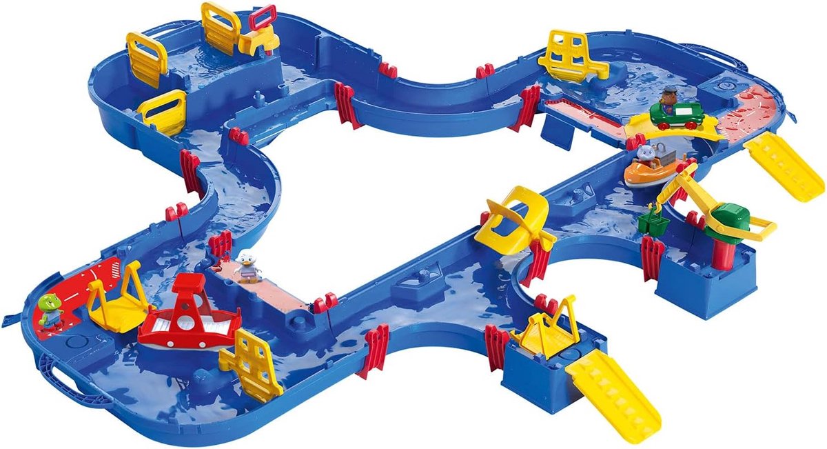 Solene Waterbaan - Waterbaan En Glijbaan Badset – Voor Jongens En Meisjes Van 3 Jaar - Makkelijk Afsluitbaar – Montessori Badspeelgoed Voor Kinderen Vanaf 3 Jaar – Bouwset Voor Badkamer, Douche & Bad