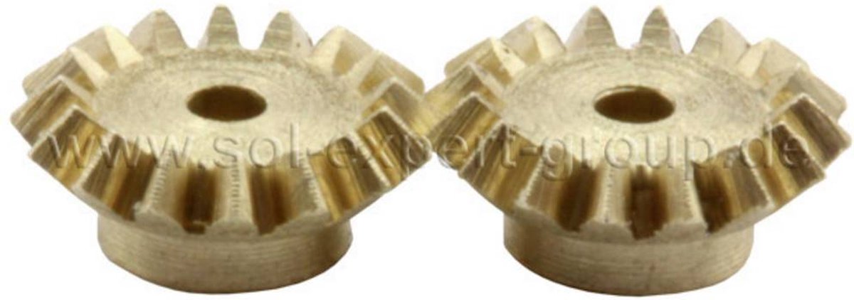 Messing Micro-tandwielset Sol Expert Module 0.2 Z20K2 2 stuk(s)
