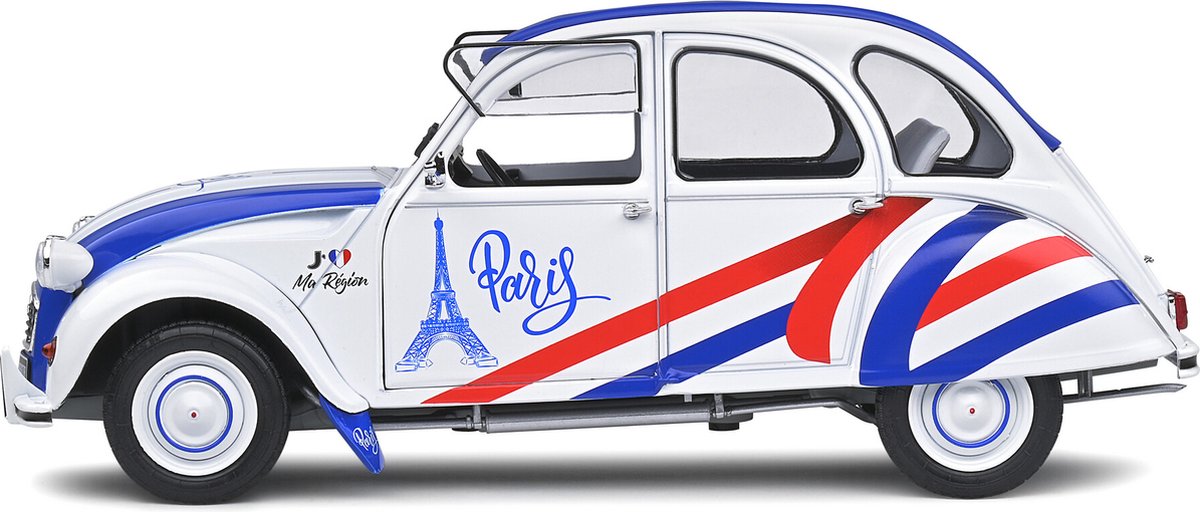 Citroën 2CV6 modelauto 1:18 Solido - Region Paris