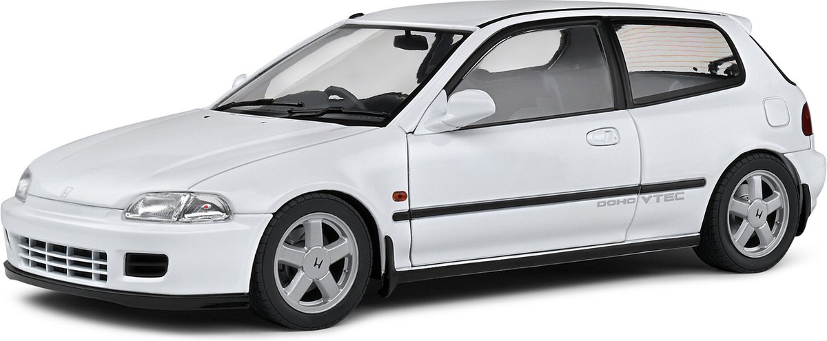 Honda Civic EG6 modelauto 1:18 wit Solido
