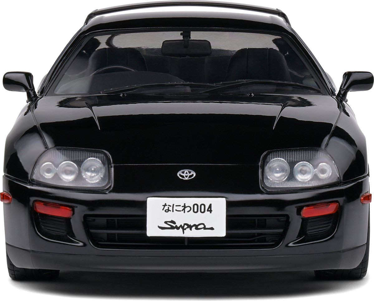 Toyota Supra MK4 modelauto 1:18 zwart