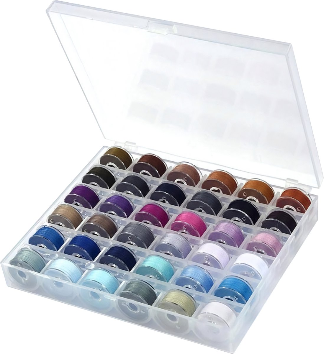 Somstyle 36-in-1 Naaigaren Set - Naaien - Garen Voor Naaimachine - Spoeltjes - Multicolor