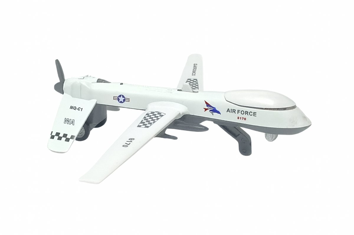 Airforce Gevechtsvliegtuig 8170 MQ-C1 - Onbemand - Wit