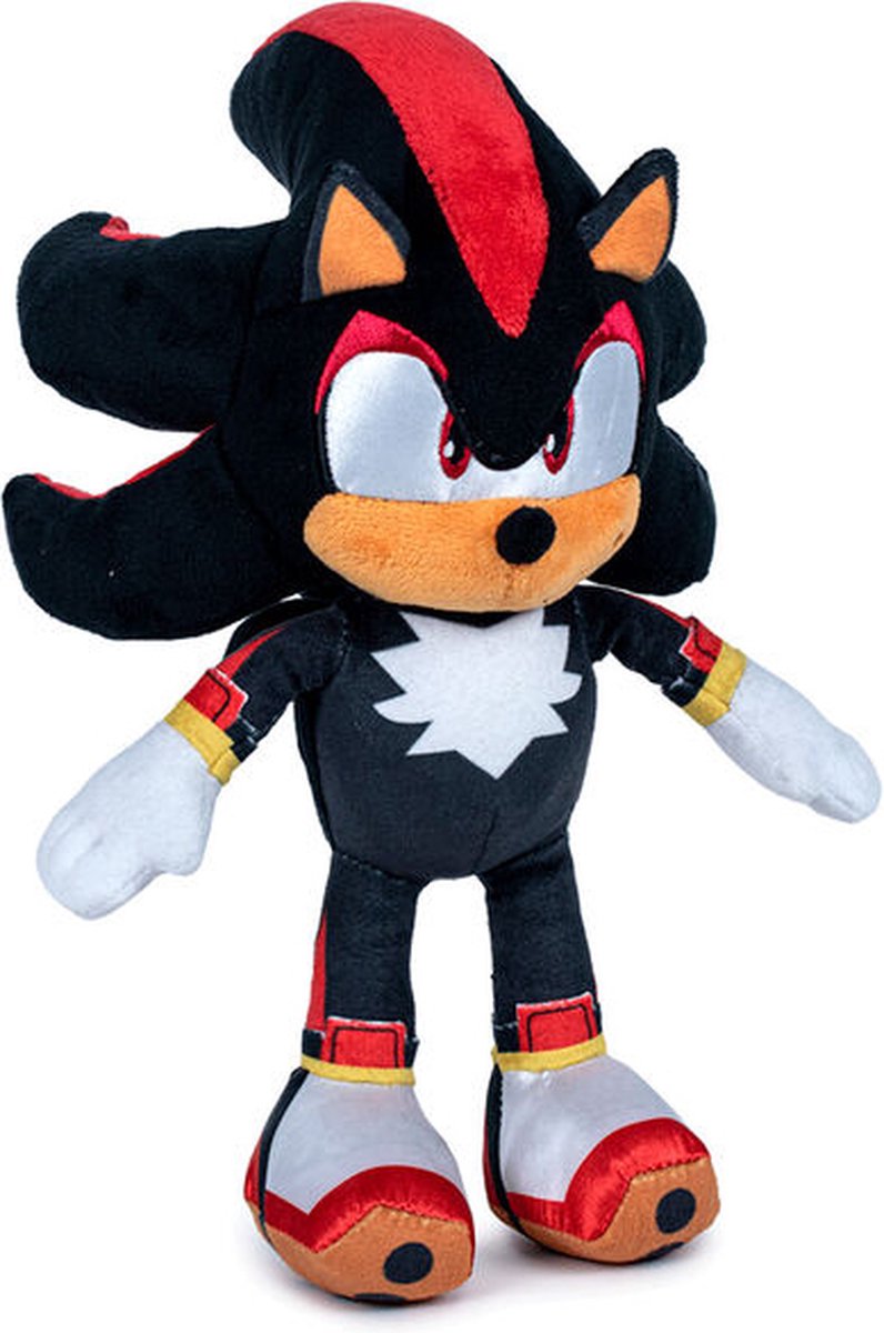 Shadow - Sonic - Pluche Knuffel 30cm