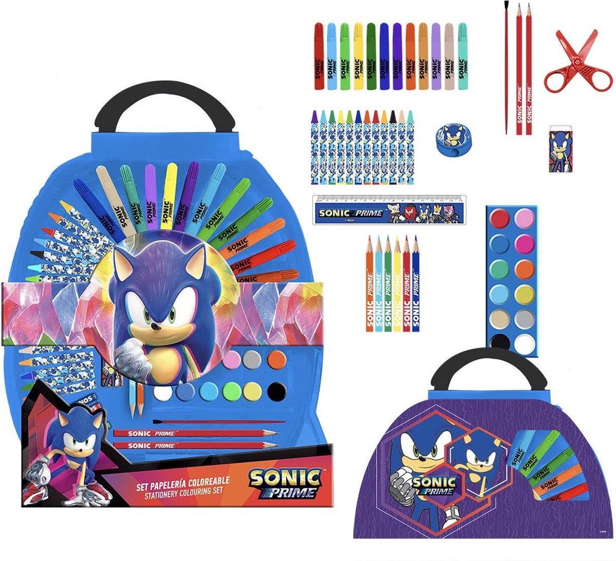 Sonic Tekenkoffer - The Hedgehog - prime