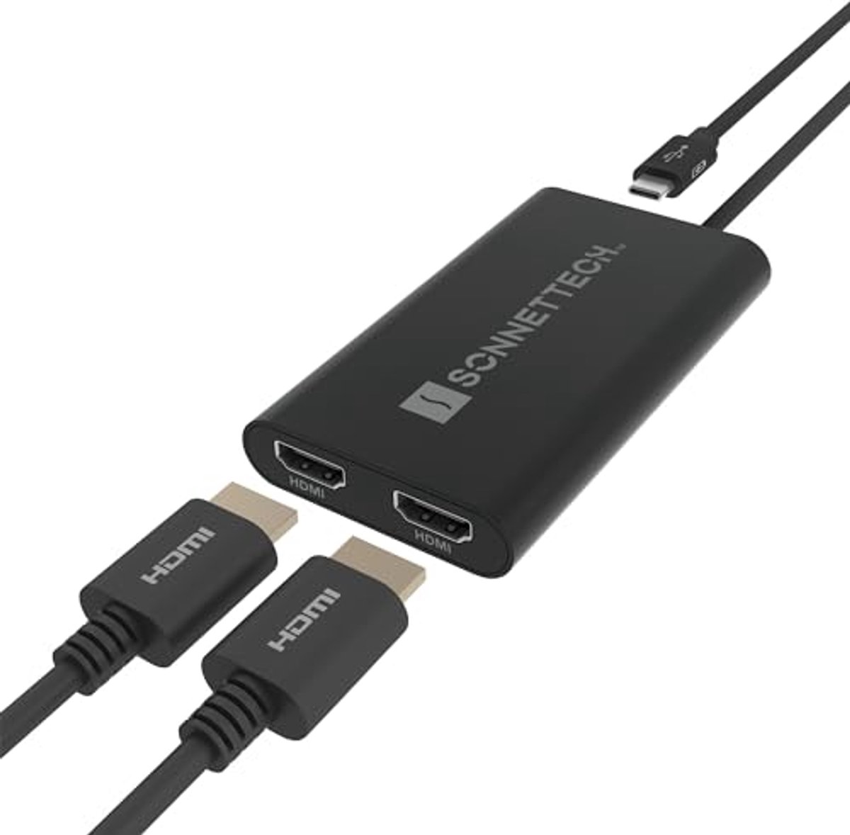 Sonnet Displaylink USB-C Dual HDMI Adapter - Apple adapter