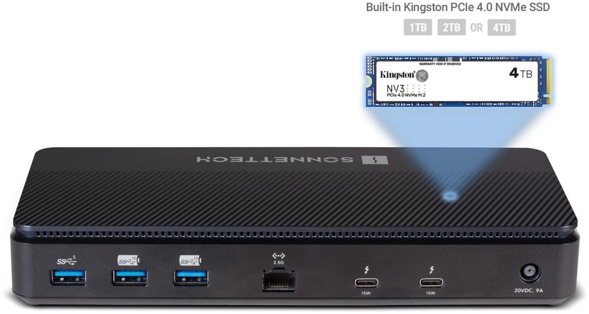Sonnet Echo 13 Thunderbolt 5 SSD Dock - 4TB
