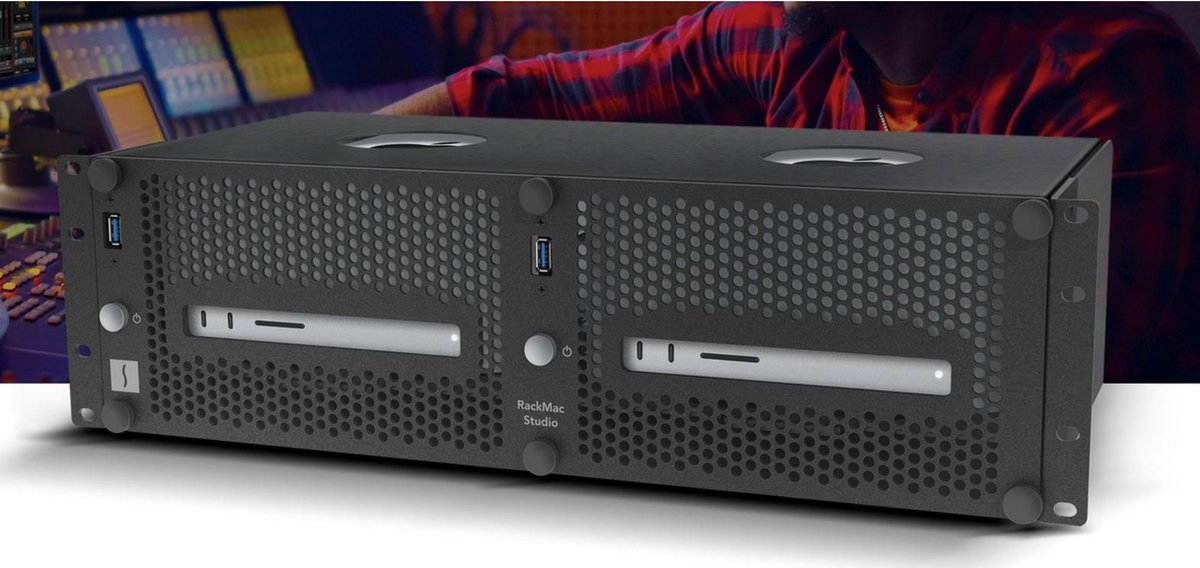 Sonnet RackMac Studio 3HE Rackmount Gehäuse Mac Stud - Apple accessoire