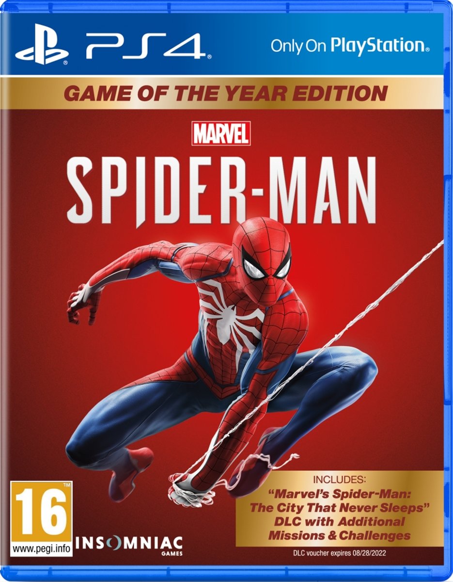Marvels Spider-Man GOTY Edition - PS4
