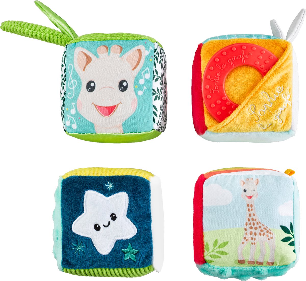 Sophie de giraf zachte activiteitenblokken