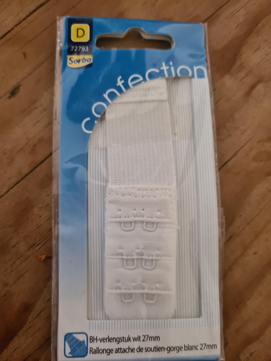 BH verlengstuk wit 27mm  