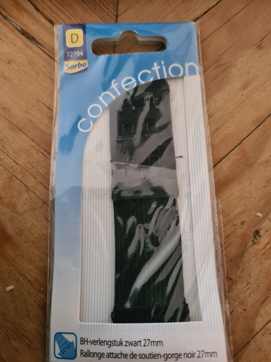BH verlengstuk zwart 27mm sorbo