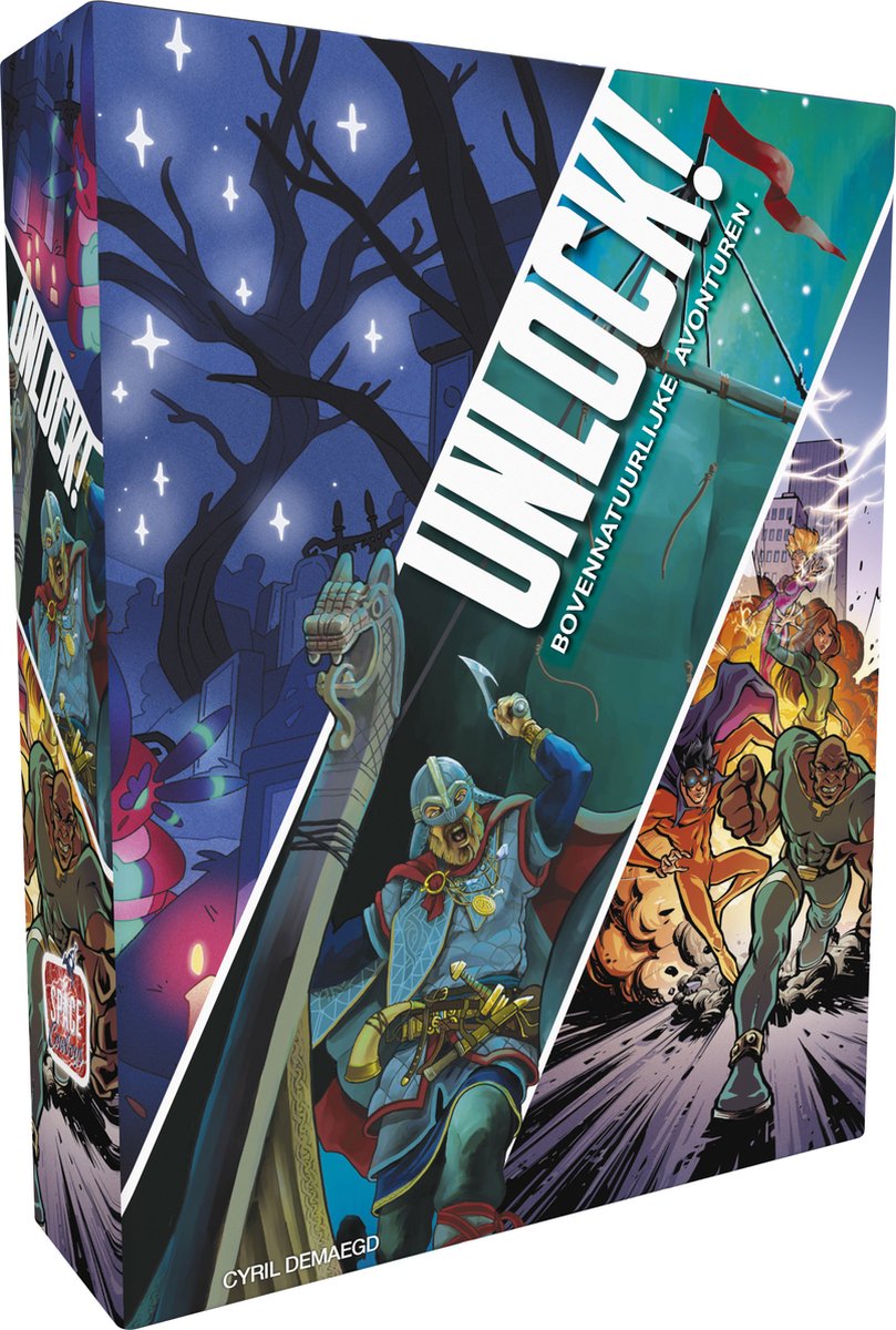 Unlock! Bovennatuurlijke Avonturen - Nederlandstalig Kaartspel