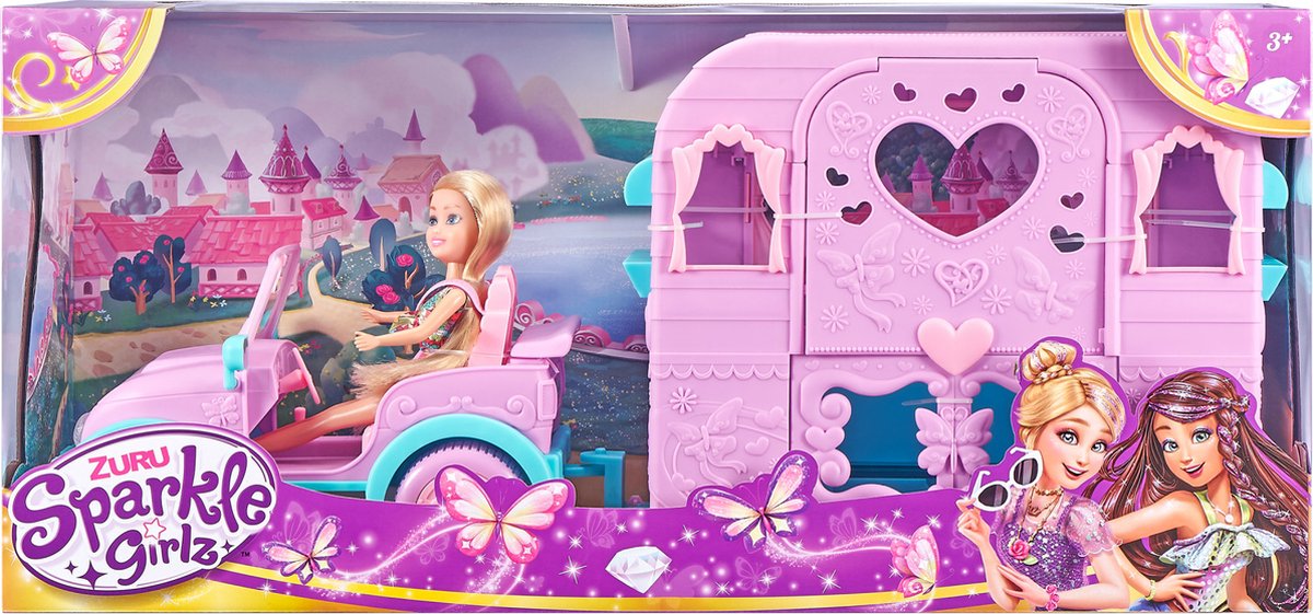 Sparkle Girlz deluxe caravanset van ZURU