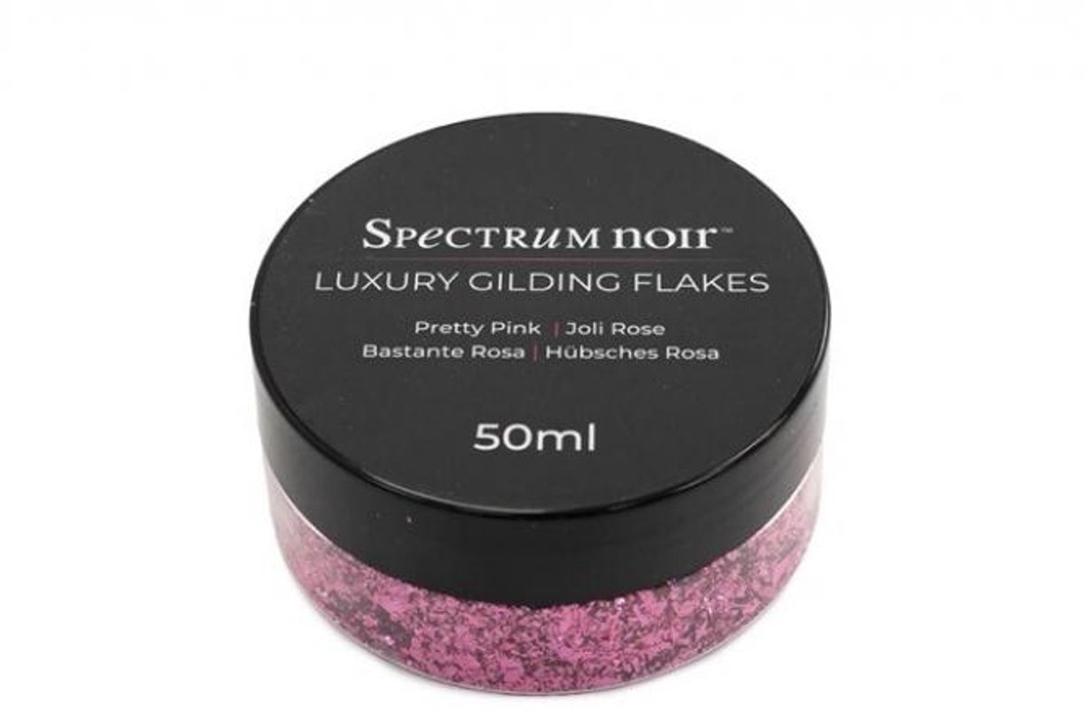 SN - Colour Concept - Zen Garden - Luxury Gilding Flakes - Pretty Pink - 50ml