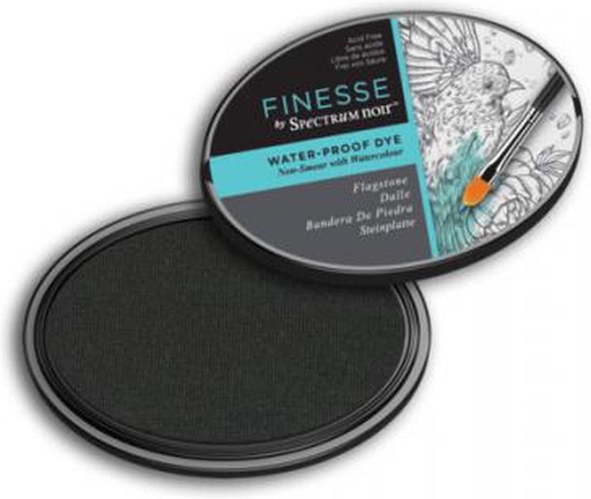 Spectrum Noir Inktkussen - Finesse Water proof - Flagstone (Hardsteen)