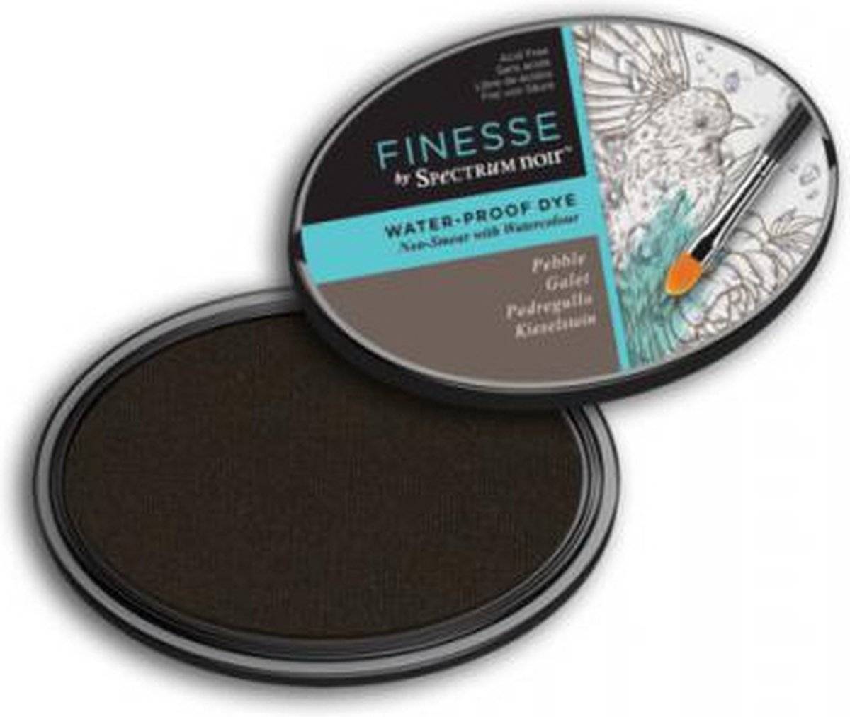 Spectrum Noir Inktkussen - Finesse Water proof - Pebble (Kiezelsteen)