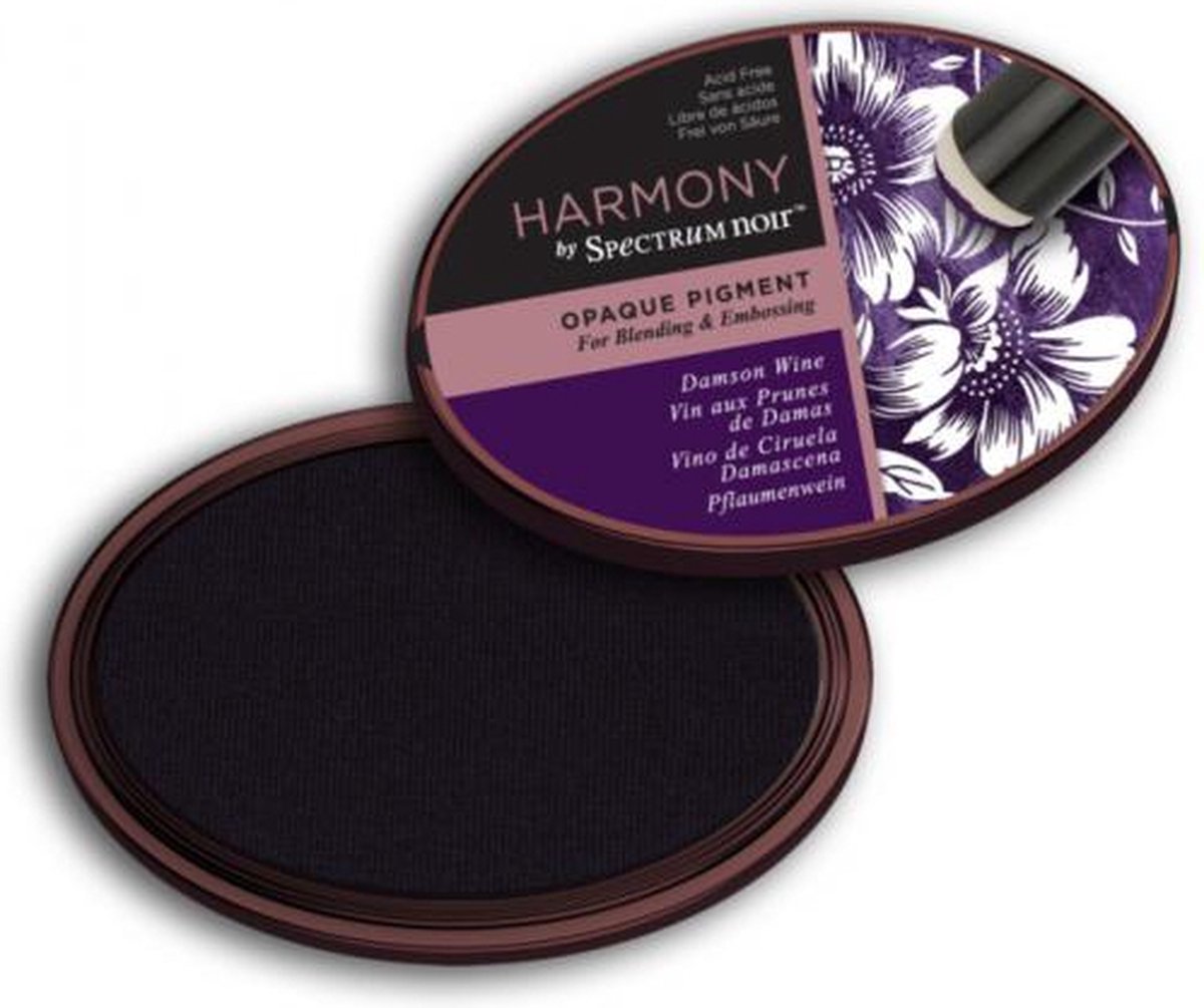   Inktkussen - Harmony Opaque Pigment - Damson Wine (Pruimenwijn)