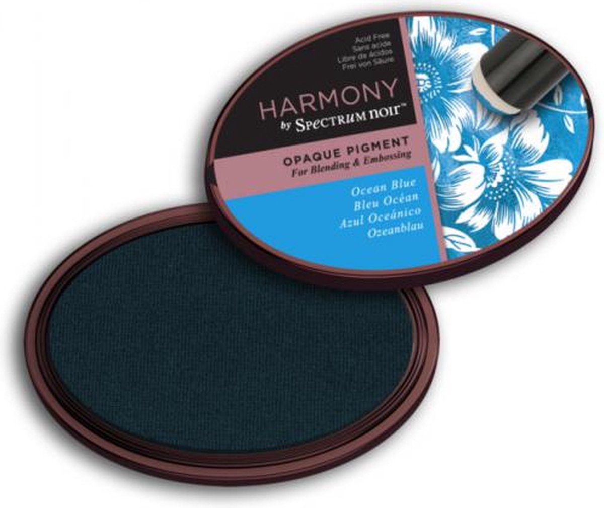 Spectrum Noir Inktkussen - Harmony Opaque Pigment - Ocean Blue (Oceaanblauw)