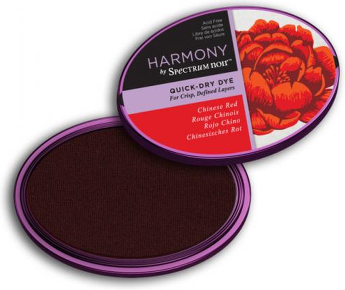   Inktkussen - Harmony Quick Dry - Chinese Red (Chinees rood)