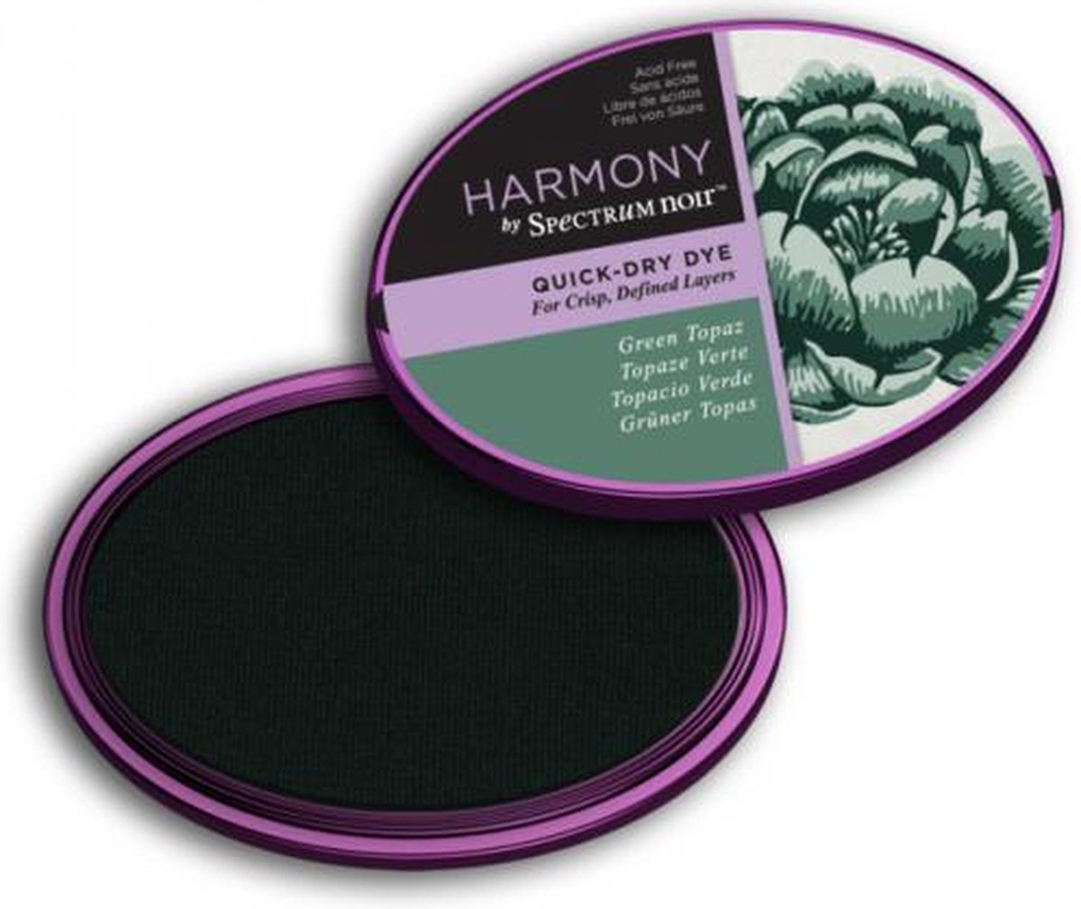 Spectrum Noir Inktkussen - Harmony Quick Dry - Green Topaz (Groene topaas)