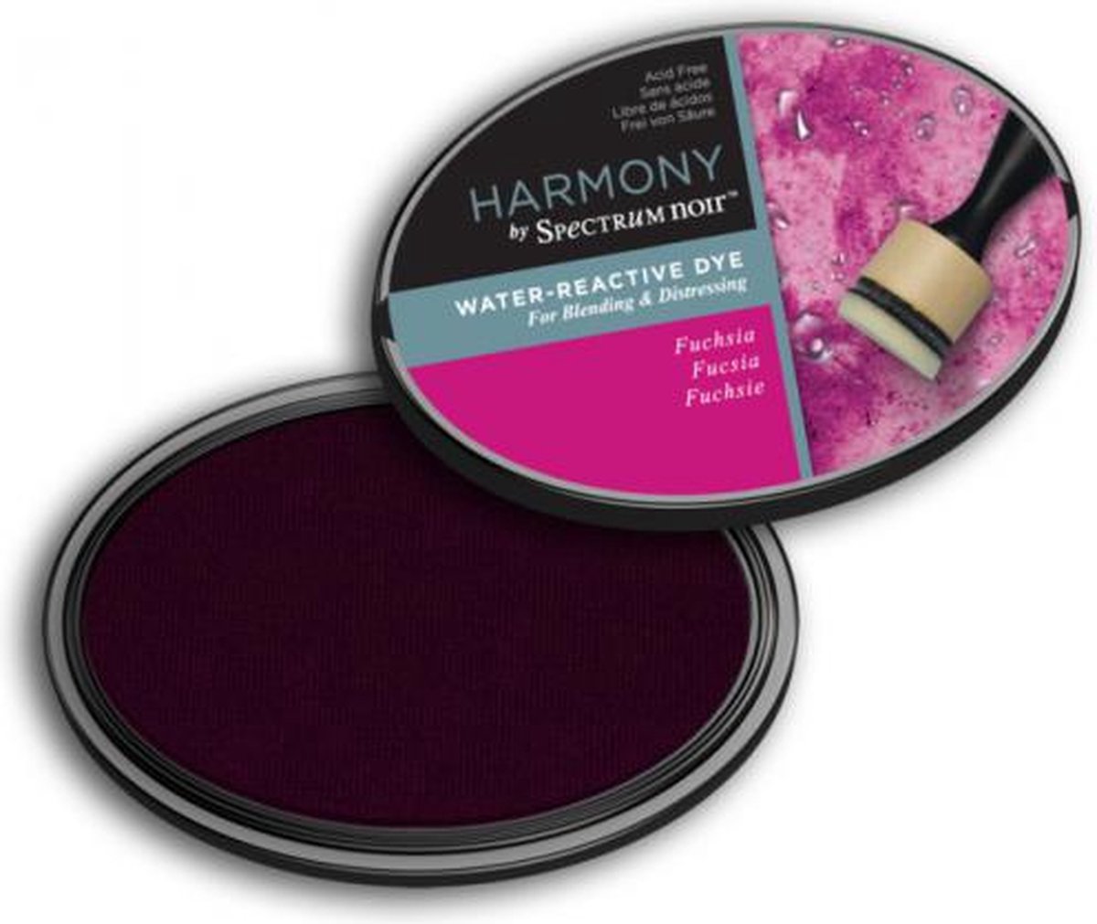 Spectrum Noir Inktkussen - Harmony Water Reactive - Fuchsia