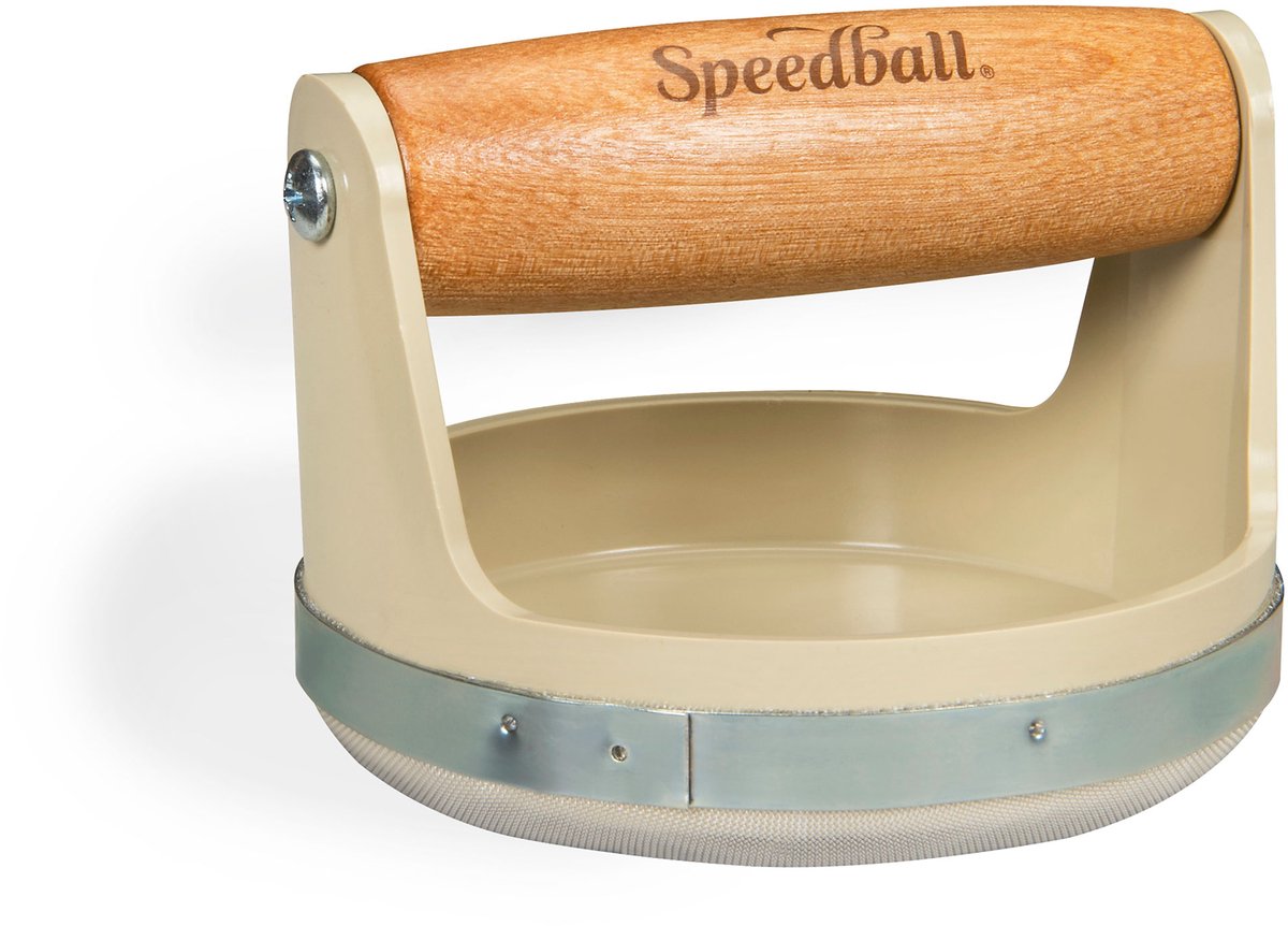 Zeefdruk hand wrijver rakel Speedball