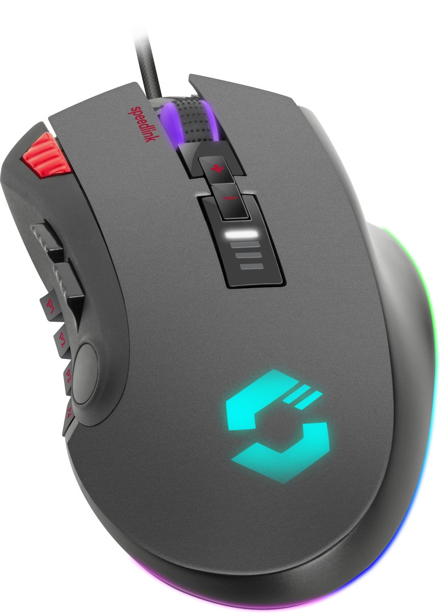 SPEEDLINK TARIOS RGB Gaming Mouse - 24000 DPI - Black
